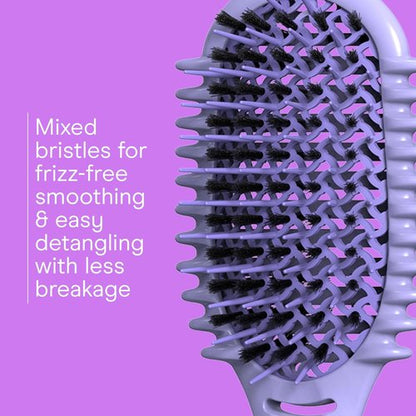 Conair Curl Define Pro Hair Brush - Dual-Vent Design for Frizz-Free Detangling & Curl Definition