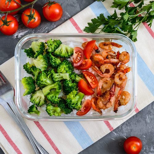 M MCIRCO Glass Food Storage Containers Set - Extra Large 80 oz & 36 oz, Airtight & Versatile for Microwave, Oven, Freezer