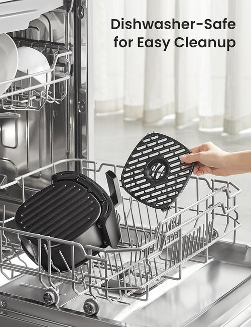 COMFEE' Compact 2.1 Quart Air Fryer - 12 Presets, Adjustable Timer & Temperature Control, Dishwasher-Safe Basket