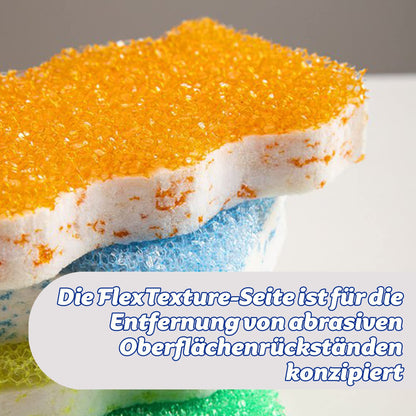 Scrub Daddy Eraser Daddy 10x, Magic Eraser Sponge for Painted Walls, Skirting Board Cleaner, Melamine Sponges, Dual-Sided Scrubber Pads, All Purpose Cleaning Sponges, Magical Mark Remover, 2 Pack