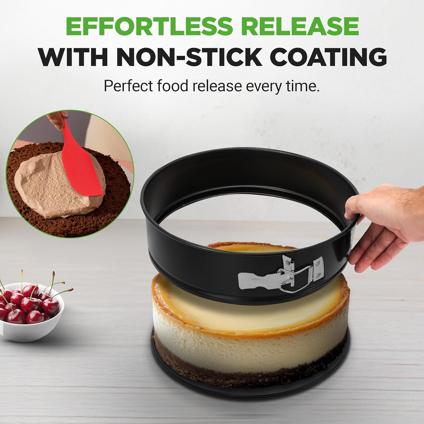 NutriChef 42-Piece Nonstick Bakeware Set - Carbon Steel Pans & Essential Baking Tools - Perfect for Sweet & Savory Treats