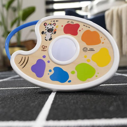 Baby Einstein + Hape Playful Painter Magic Touch Color Palette Light Up Toy, Color Learning Toy, Music Toy, Ages 6+ Months