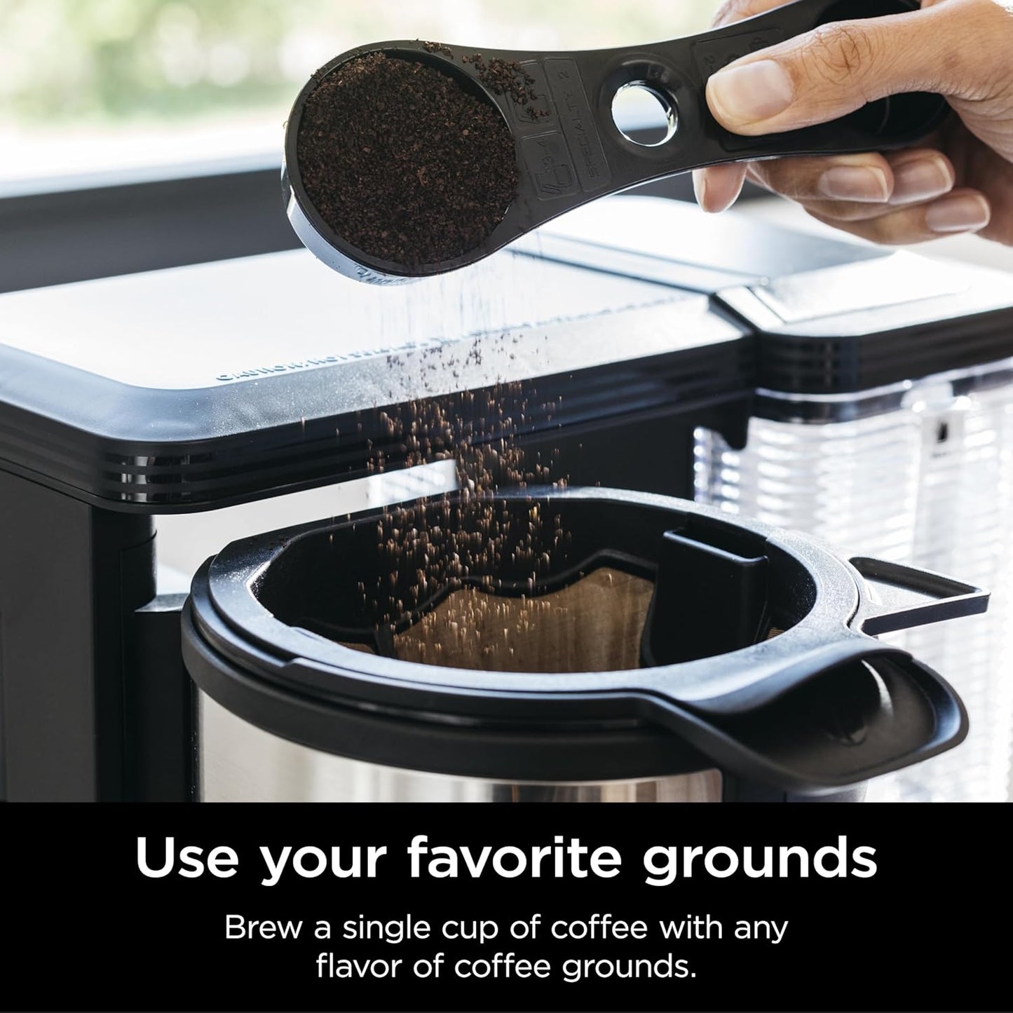 Ninja Specialty Coffee Maker - Brew Hot & Iced Coffee | 6 Styles, 10-Cup Carafe, Black