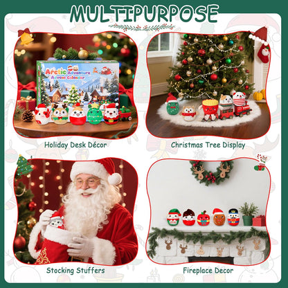 Mini Plush Toys Gift Set - 24 Soft, Squishy Collectible Plushies for Kids & Collectors | Perfect for Christmas & Birthdays