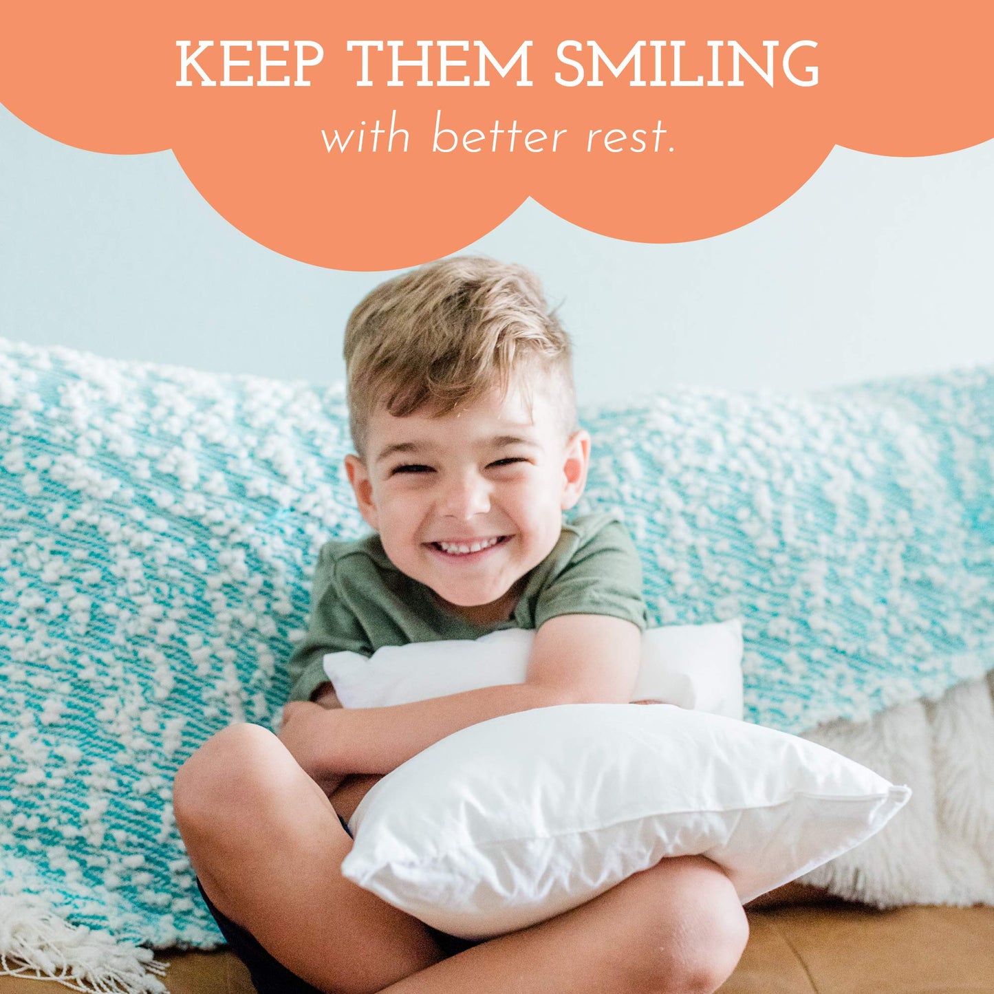 Toddler Pillow 13x18 for Sleeping – Kids Pillow for Toddler Bed, Travel, Daycare & Preschool – Soft Hypoallergenic Cotton Toddler Bed Pillow for Ages 2–5, Small Pillow for Kids Nap Time (1-Pack)