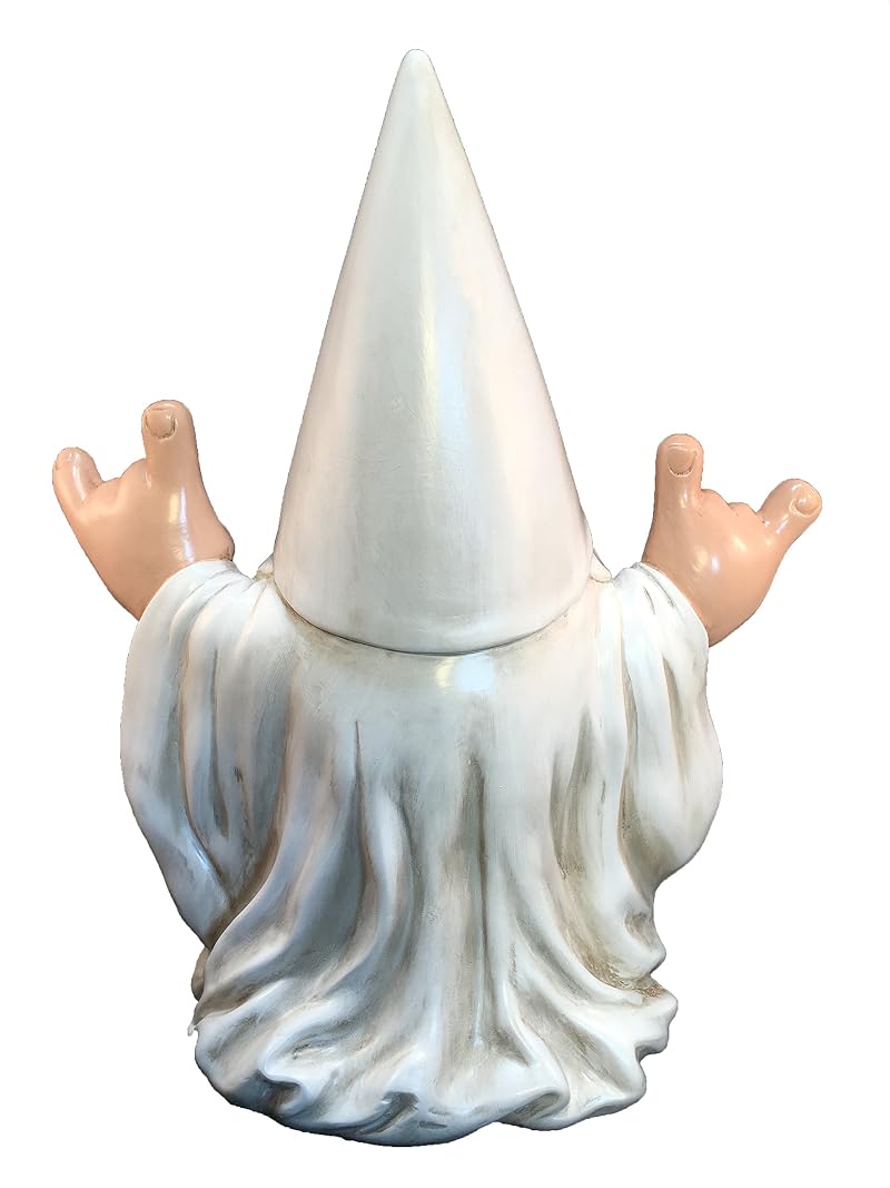 Rocker Gnome George - 10 Inch Garden Gnome Figurine