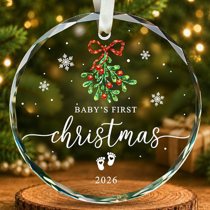 Baby's First Christmas Ornament 2026 - My First Christmas Ornament (Variation: Christmas)