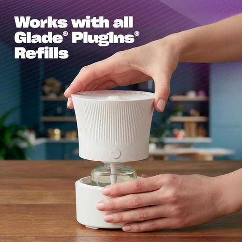 Glade Scented PlugIns Air Freshener - Clean Linen | Includes 1 Device + 4 Refills, 2.61 fl oz