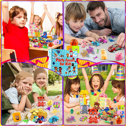 Skiennix 320PCS Party Favors - Fun Easter Egg Fillers & Fidget Toys for Kids | Classroom Prizes & Pinata Stuffers