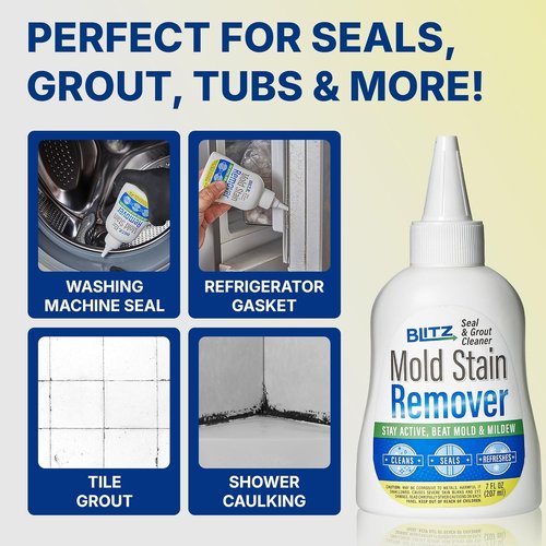 Heavy Duty Gel Cleaner - Thick Formula for Tough Stains & Odors | Ideal for Bathrooms & Showers
