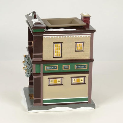Department 56 Scenterville Village - Frazier's Fresh Wax-Warming Building & Figurine Set | 8.27 Inch, Multicolor