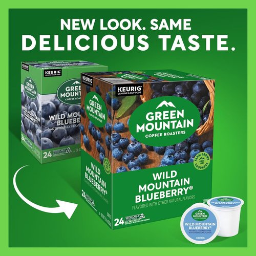 Green Mountain Coffee Roasters Wild Mountain Blueberry K-Cup Pods - Light Roast, 96 Count