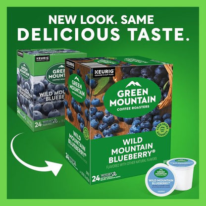 Green Mountain Coffee Roasters Wild Mountain Blueberry K-Cup Pods - Light Roast, 96 Count