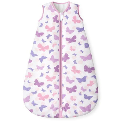 Yoofoss Baby Sleep Sack 6-12 Months, 1.5 Tog Baby Wearable Blanket with 2-Way Zipper, 100% Cotton Organic Fabric Winter Infant Sleeping Sack, Warm Soft Comfy