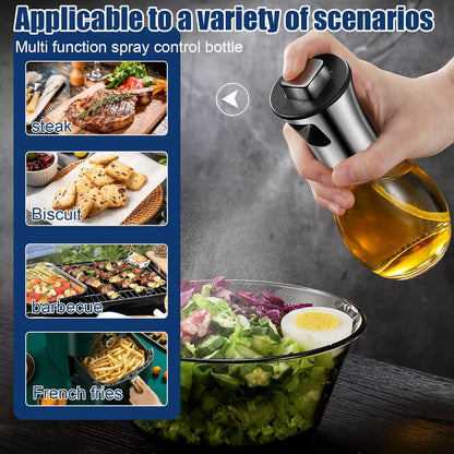 Skiennix Oil Sprayer - Fine Mist Cooking Dispenser - 200ML for Olive, Avocado & Canola Oil | Kitchen Essential