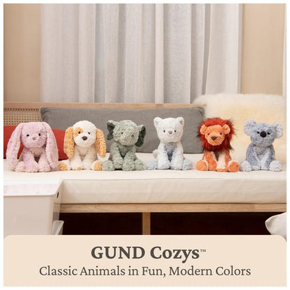 GUND Cozys Collection Bunny Stuffed Animal, Spring Decor, Plush Bunny for Ages 1 and Up, Pink, 10"