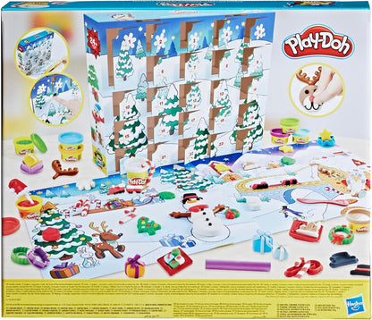 Play-Doh Advent Calendar | Fun Toy for Kids 3+ with 24 Surprises, Playmats & Non-Toxic Cans