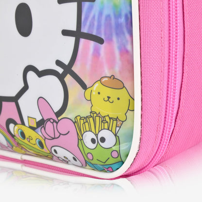 Fast Forward Sanrio Hello Kitty Lunch Box for Kids | Insulated Lunch Bag Lunch Box for Girls, Boys, Unisex | Hello Kitty and Friends Pink Reusable Lunchbox