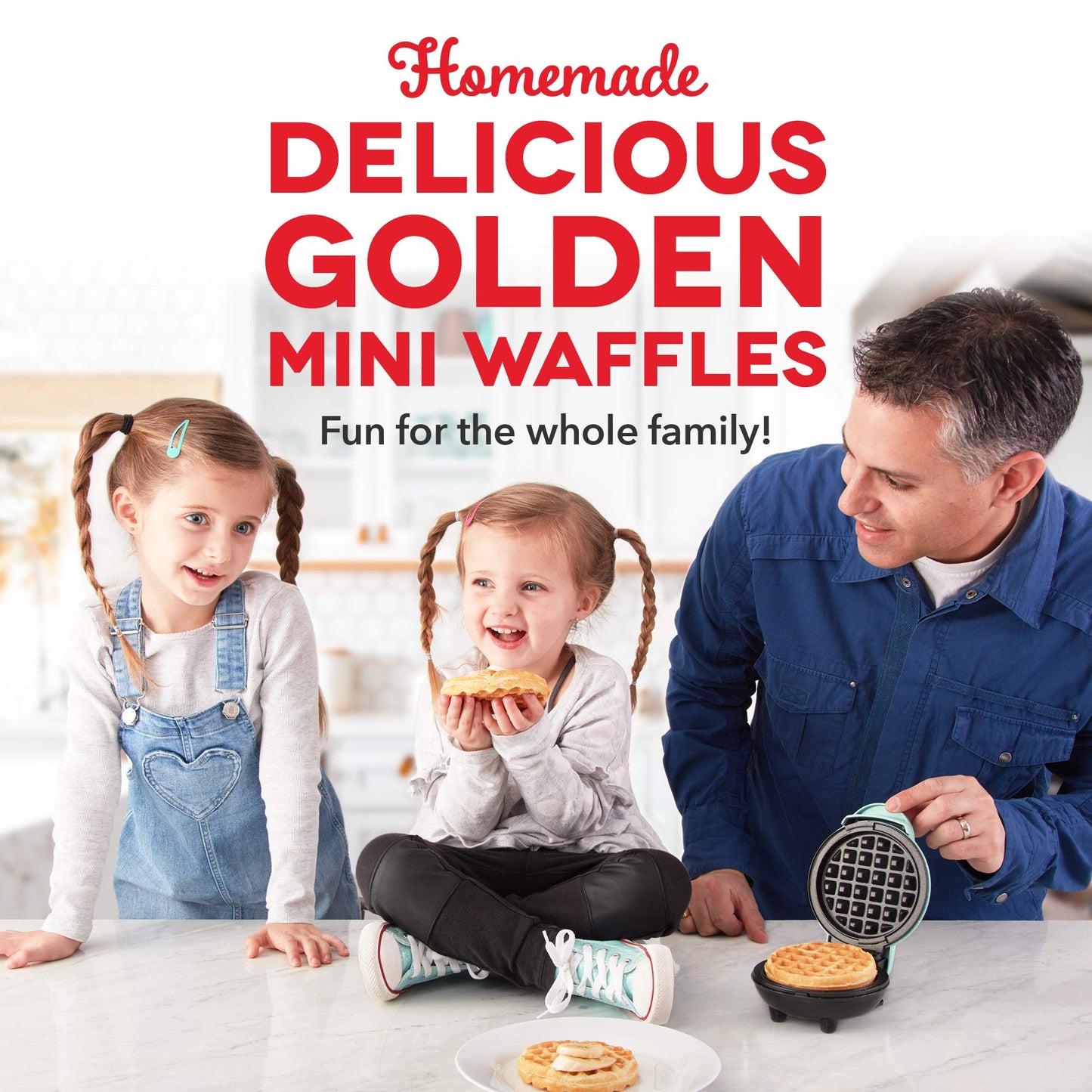 DASH Rapid Egg Cooker + DASH Mini Waffle Maker - Individual Egg Cooker and Waffle Iron