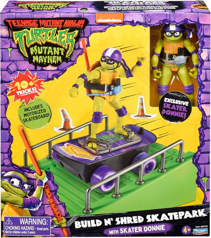 Playmates Toys - Teenage Mutant Ninja Turtles Donatello Skateboard Figure with Accessories | Exclusive Edition