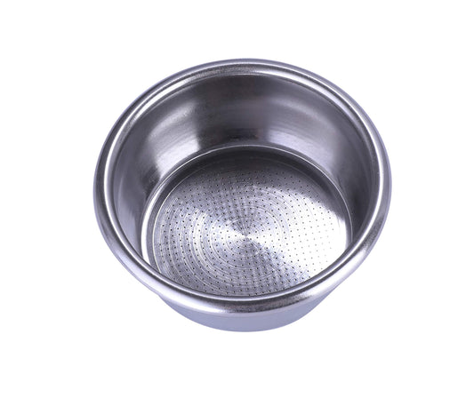 54mm Filter Basket Stainless Steel Portafilter Basket Espresso Handle Basket Compatible with Breville Portafilter BES870XL,BES860XL,BES840XL,Double Cup Coffee Filter Basket Replacement