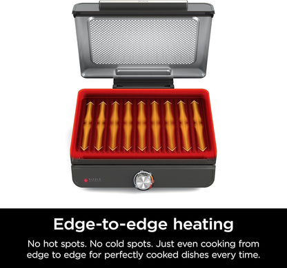 Ninja Electric Griddle & Indoor Grill - Nonstick 14” Cooking Surface for Steak, Burgers & Veggies