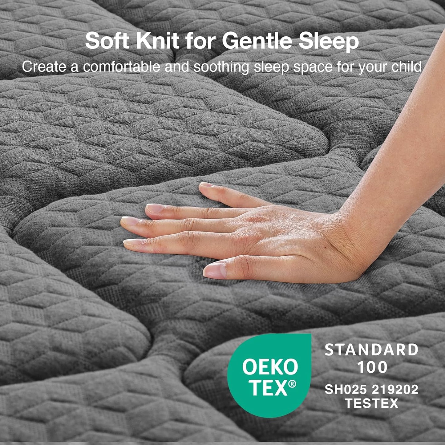 Novilla Twin Hybrid Mattress - 8 Inch Gel-Infused Memory Foam & Pocketed Coils for Back Pain Relief | CertiPUR-US Certified