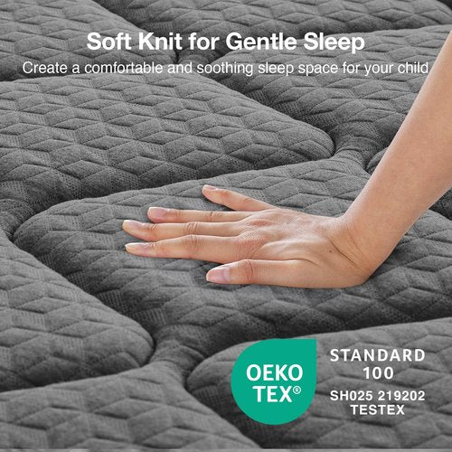 Novilla 8 Inch Twin Size Mattress,Twin Hybrid Mattress for Kids with Pocketed Coils & Gel-Infused Memory Foam for Back Pain Relief & Contour Support Mattresses in a Box CertiPUR-US Certified