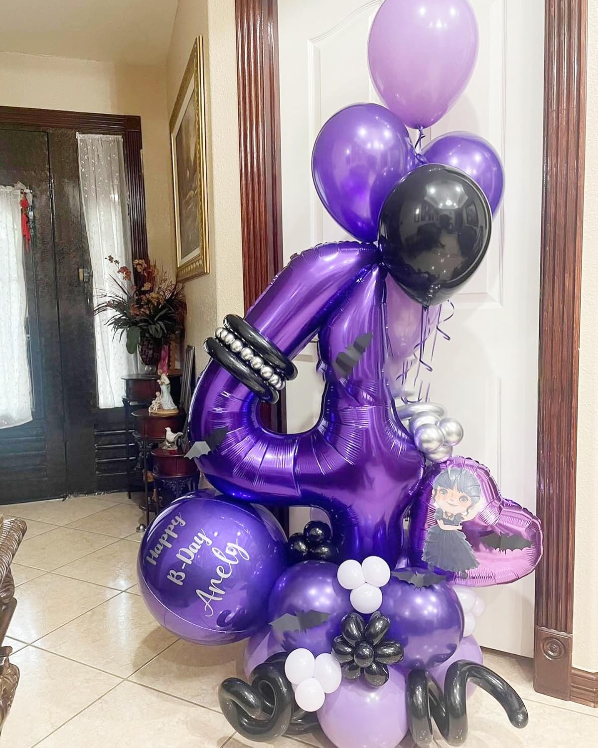 Purple Number 20 Balloon - 40 Inch 20th Birthday Decoration for Girls & Boys Party Supplies
