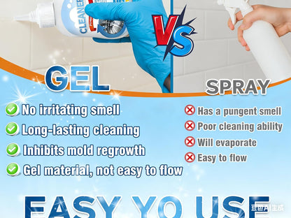 Skiennix Home Remover Gel - 8 Fl Oz Washing Machine Cleaner for Grout, Caulk & Bathroom Surfaces