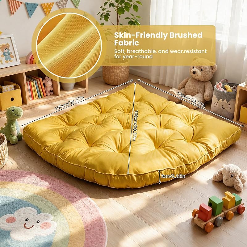 ShowyLive Large Corner Floor Cushion - 39.37