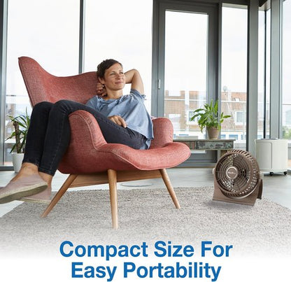 Air King 9525 9-Inch Pivot Fan - 2-Speed Adjustable Airflow for Ultimate Comfort