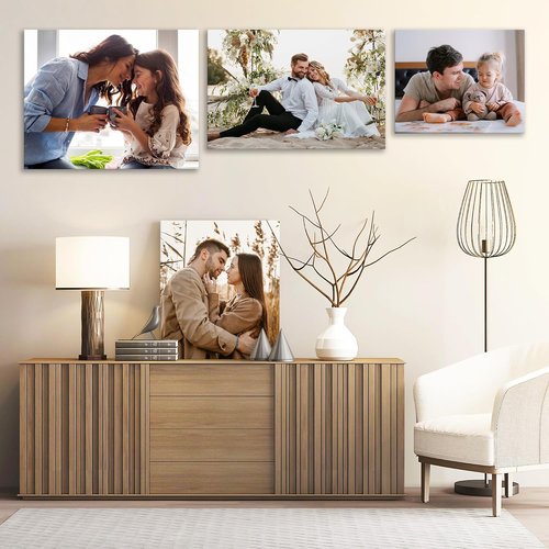 Custom Canvas Prints by [Brand Name] - Personalized 8x10 Framed Photo Gifts | Ideal Wall Art for Home Decor