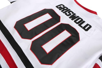Griswold #00 Movie Hockey Jersey - Stitched Letters & Numbers | Sizes S-XXXL