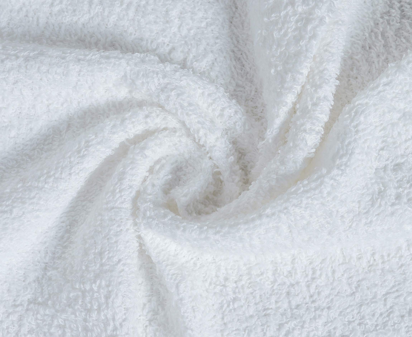 Softolle 100% Cotton Washcloths 24 Pack (12x12 Inches) Soft, Highly Absorbent Washcloth, Face Towels, Wash Cloths for Face, Ring Spun, Bulk Pack (White)