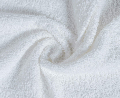 Softolle 100% Cotton Washcloths 24 Pack (12x12 Inches) Soft, Highly Absorbent Washcloth, Face Towels, Wash Cloths for Face, Ring Spun, Bulk Pack (White)