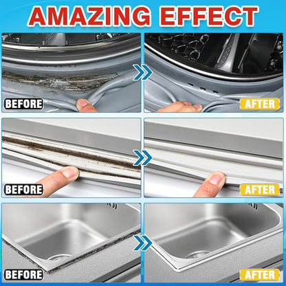 Mold Remover Gel by [Brand Name] - Powerful Washing Machine & Bathroom Cleaner for Gaskets, Grout, Tile, & More