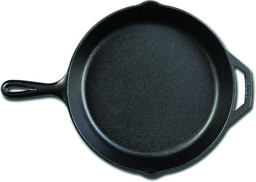 Lodge Seasoned Cast Iron Skillet - PFAS-Free Non-Toxic Cookware - 12-Inch Naturally Non-Stick Design