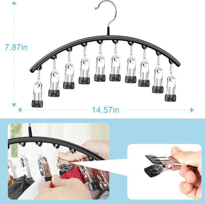 Hat Hangers | Metal 2-Pack Hat Organizer by [Brand Name] - Perfect for Baseball Caps & Accessories, Black
