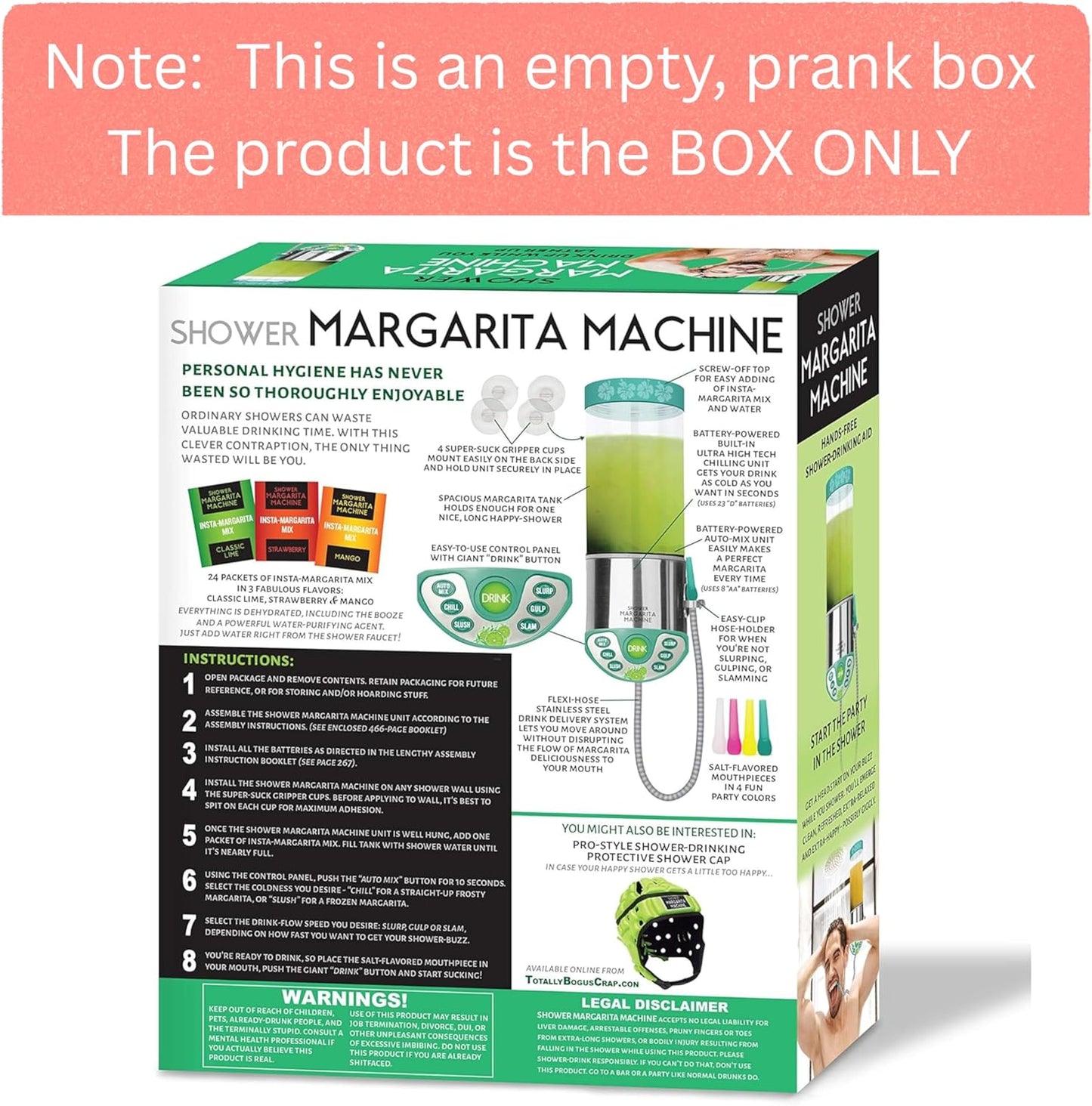 Seymour Butz Prank Gift Box - Empty Joke Box for Shower Margarita Machine | Perfect Gag Gift