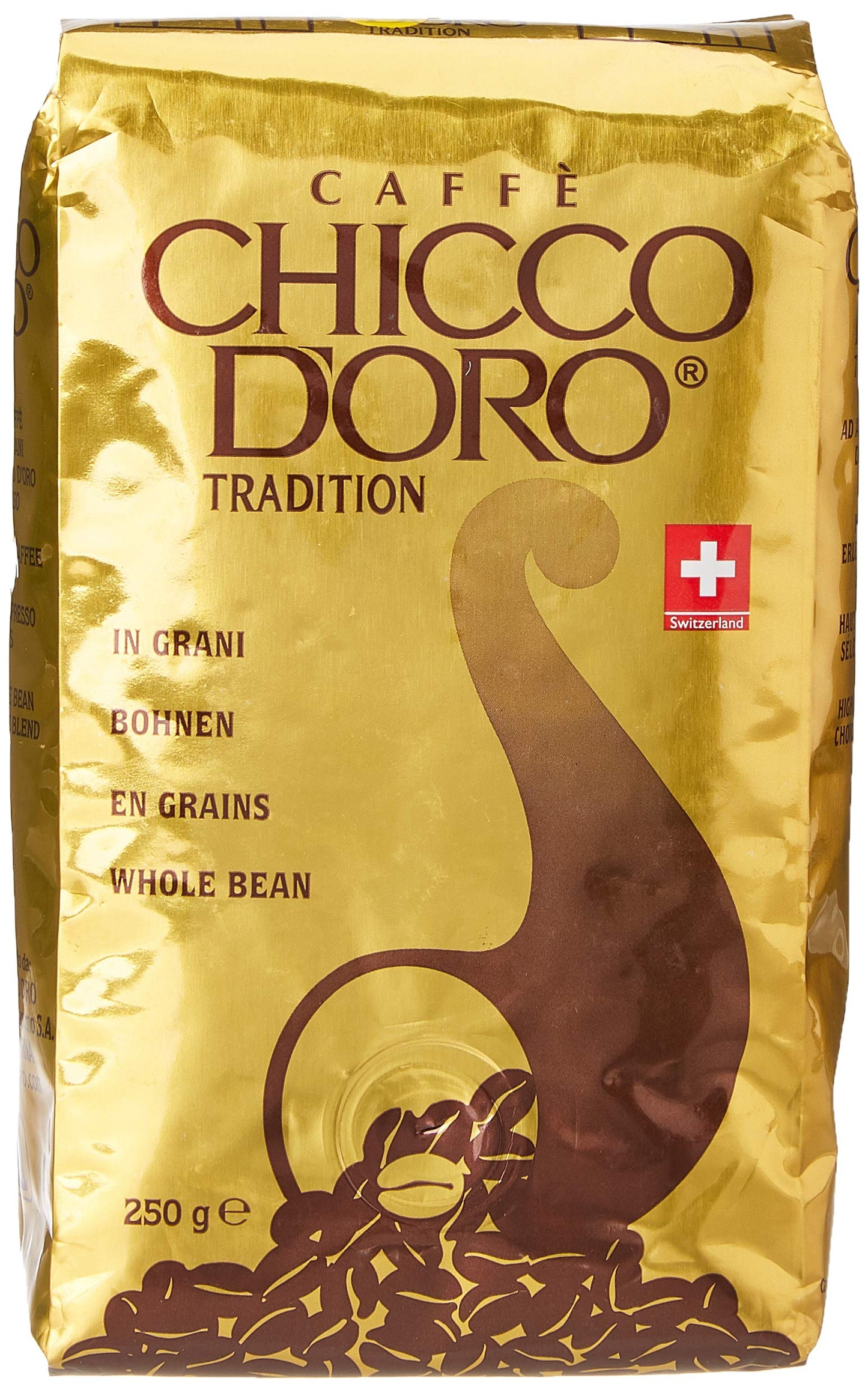 Caffè Chicco d'Oro Tradition Whole Bean 250g