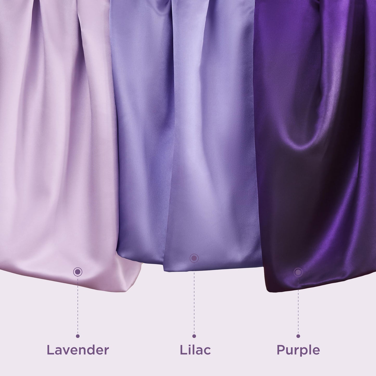 Bedsure Satin Pillowcase 2 Pack Similar to Silk Pillow Cases Standard Size, Pillow Case for Sleeping Women with Envelope Closure, Gifts for Women Men, Navy, 20x26 Inches, 2pcs