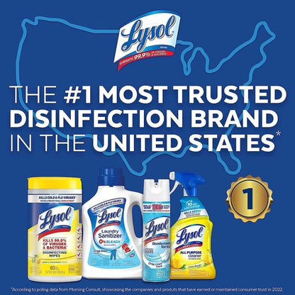 Lysol Disinfectant Toilet Bowl Cleaner - Powerful Germ Protection | 4 Count