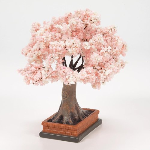 Department 56 Cherry Blossom Tree Figurine - Blooming Village Collection Accessory, 4.3 Inch, Multicolor