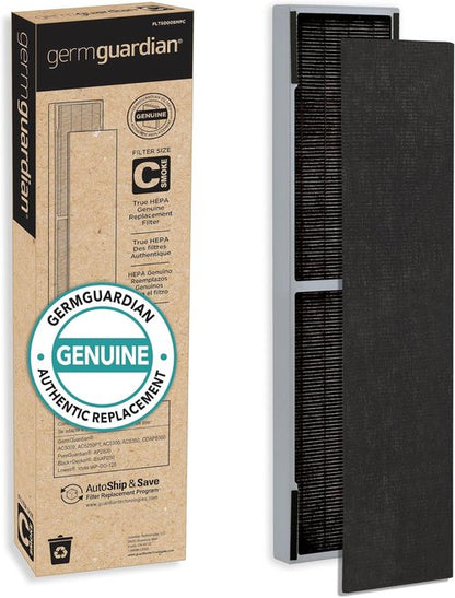 GermGuardian HEPA Air Purifier Filter - Removes 99.97% of Wildfire Smoke & Odors | Fits AC5000 Series