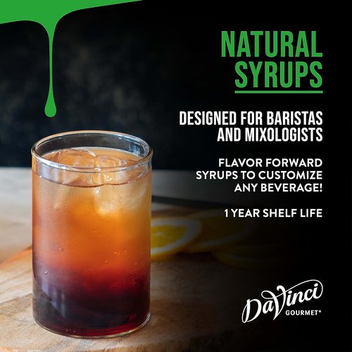 DaVinci Gourmet Madagascar Vanilla Syrup - Rich Flavor for Coffee & Desserts | 25.4 Fl Oz