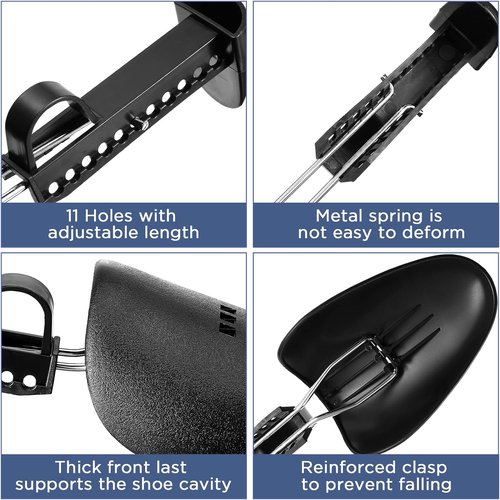 Honeydak Adjustable Shoe Stretcher - 20 Pairs Portable Shoe Trees for Men & Women