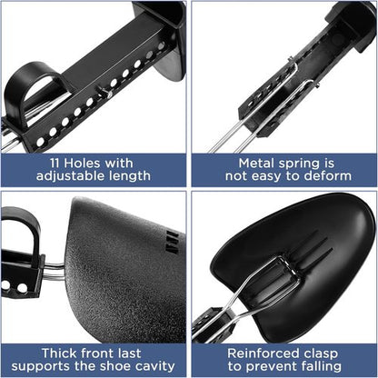 Honeydak Adjustable Shoe Stretcher - 20 Pairs Portable Shoe Trees for Men & Women