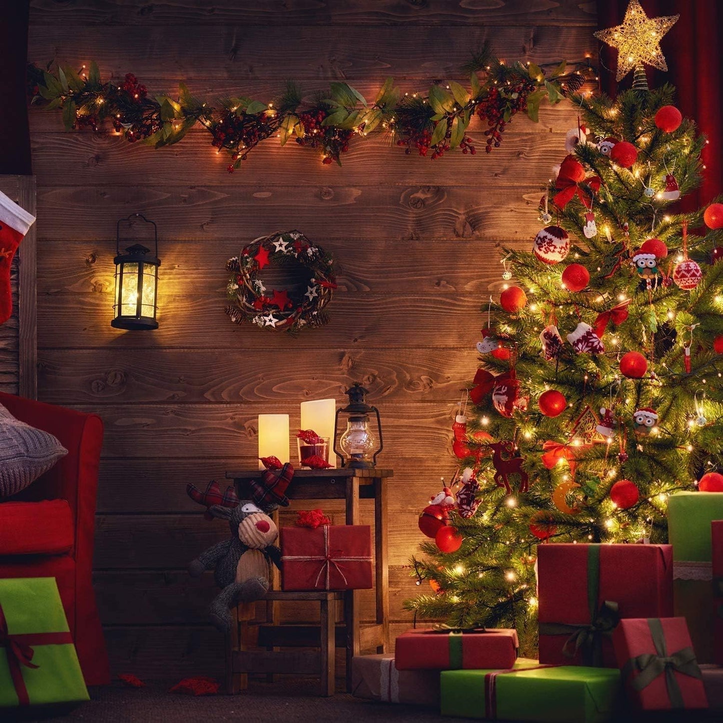 Minetom Clear Christmas String Lights - 3 Pack of 20 Feet with 100 Warm Mini Lights for Indoor/Outdoor Decor