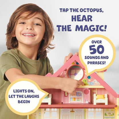 Bluey - XL Ultimate Interactive House Playset for Kids | Lights, Sounds & Dance Floor | Ages 3+